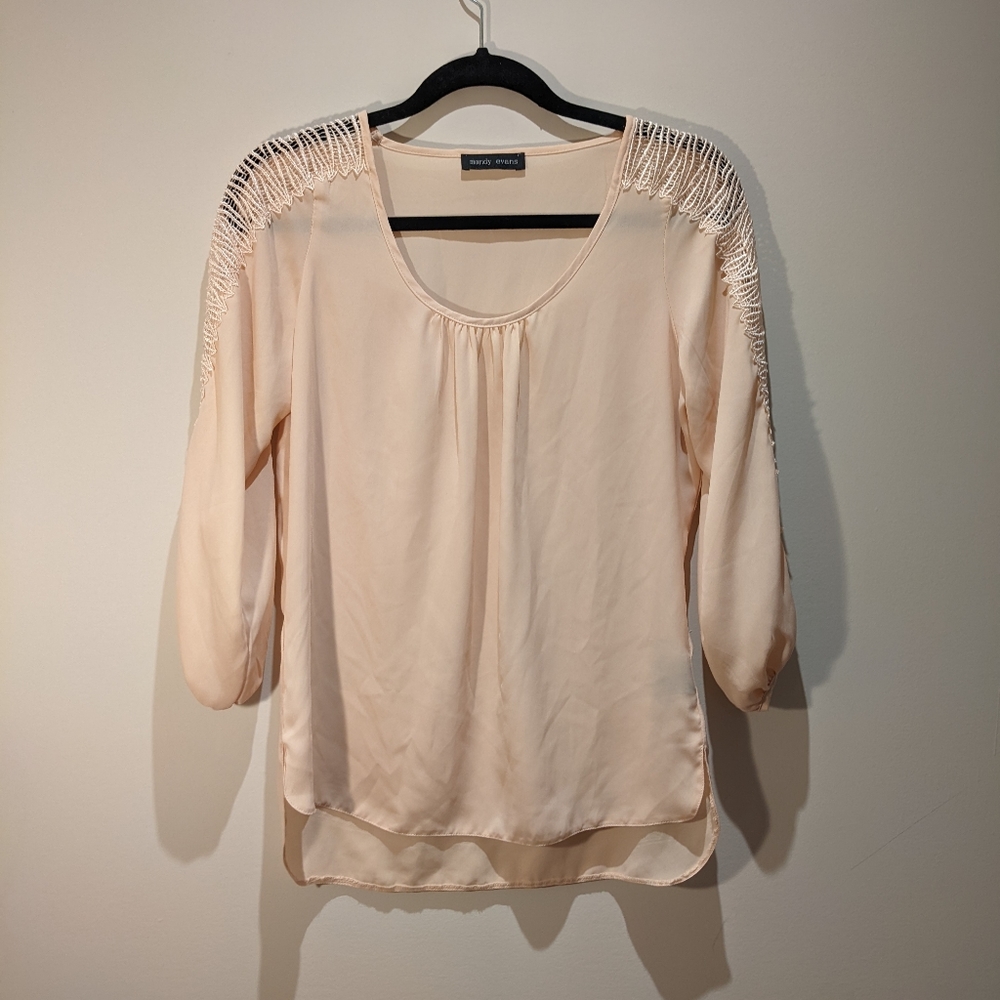 Pink blouse